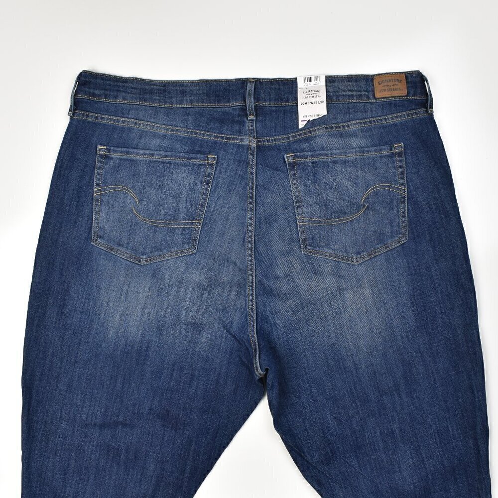 Levi's Mid Rise Skinny Jeans NEW 22 - Picture 5 of 7